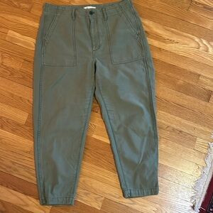 Madewell Cropped Utility Pant Size 29